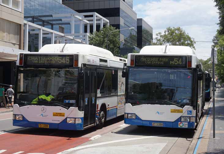 STA Mercedes O405NH Custom Citaro 1208 and 1384